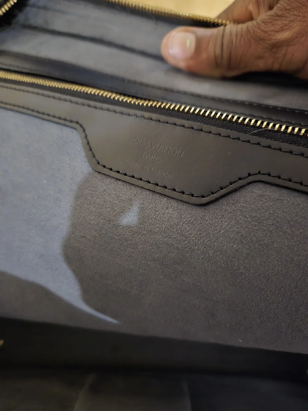 Louis Vuitton Epi Leather Sorbonne Briefcase / Handbag – Black Noir